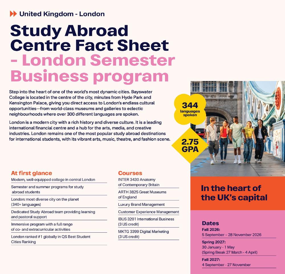 Bayswater summer 2026